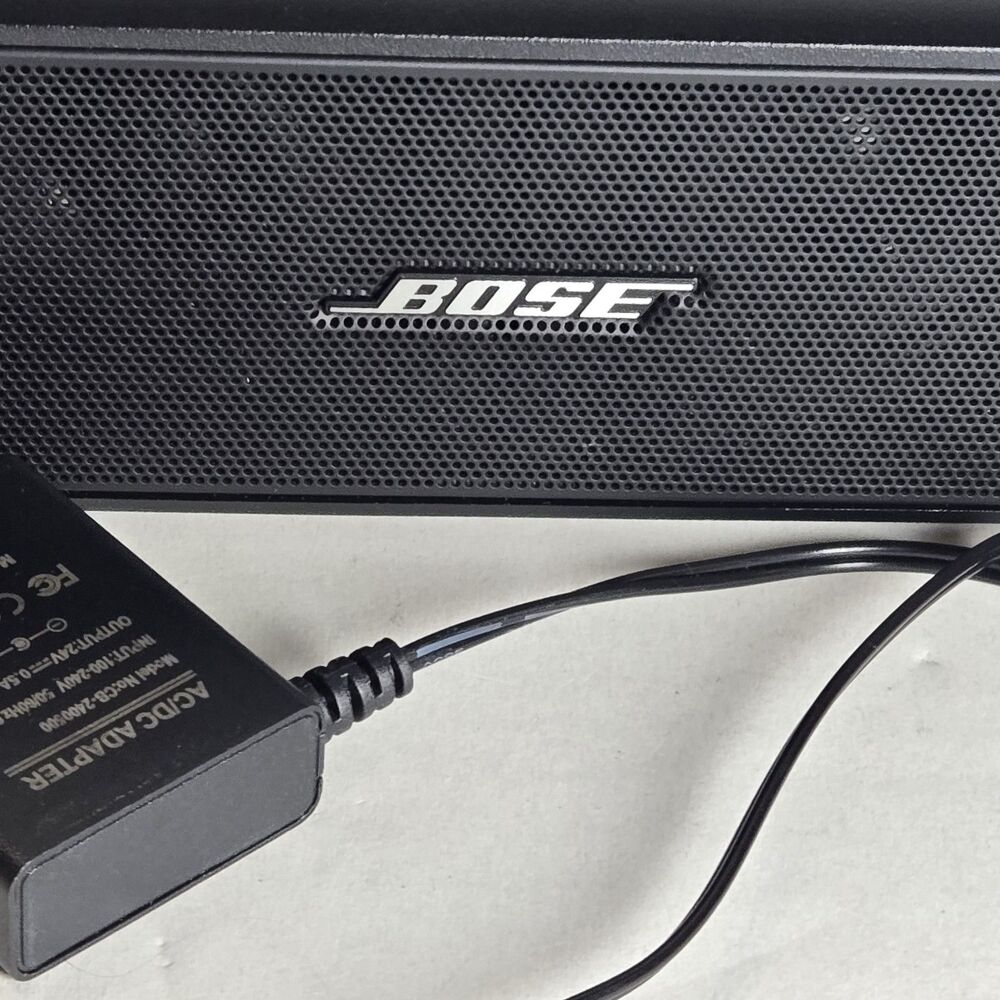Bose Solo 5 TV 418775 Black Soundbar System Speaker Untested No Remote As Is - Picture 2 of 8